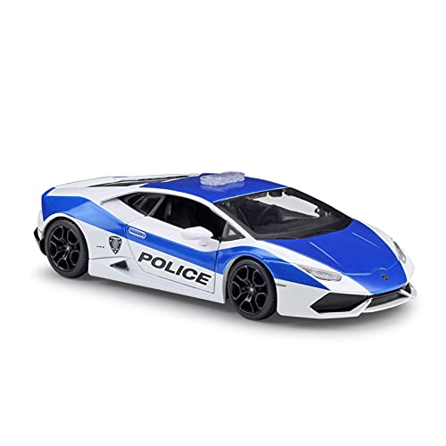 shuishuicui 1 24 Für Huracan Polizeiauto LP610 Modifizierte Version Simulation Legierung Automodell Fertige Spielzeuggeschenksammlung Handwerk(Taglia unica) von shuishuicui