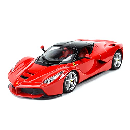 shuishuicui 1 24 Für LaFerrari Sports Car Alloy Diecast Pull Back Car Modell Mit Sound Und Licht Für Erwachsenes Geschenk von shuishuicui