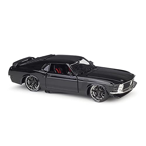 shuishuicui 1 24 Modifizierte Version Für 1970 Mustang Boss 302 Simulation Legierung Automodell Spielzeug Geschenksammlung Dekoration Handwerk von shuishuicui