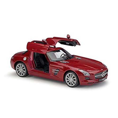 shuishuicui 1 24 Simulationslegierung Für Mercedes-Benz SLS AMG Automodell Geschenk Dekoration Spielzeugauto Handwerk Sammlung(Taglia unica) von shuishuicui