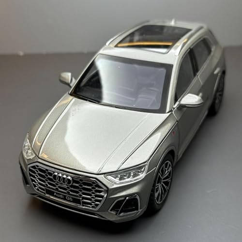 shuishuicui 1 24 für Audi Q5 Off-Road-Legierung Automodelle Spielzeug Dekoration Sammlung Memorial Männer Jungen Display des(Gray) von shuishuicui