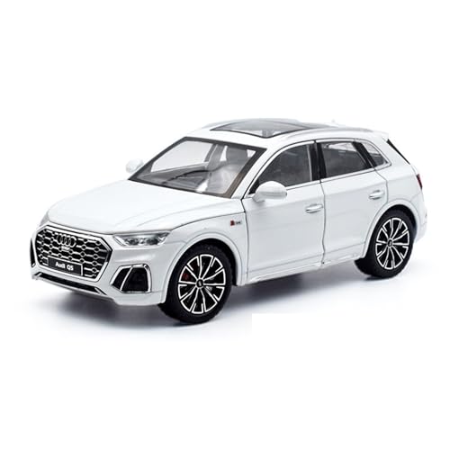 shuishuicui 1 24 für Audi Q5 Off-Road-Legierung Automodelle Spielzeug Dekoration Sammlung Memorial Männer Jungen Display des(White) von shuishuicui