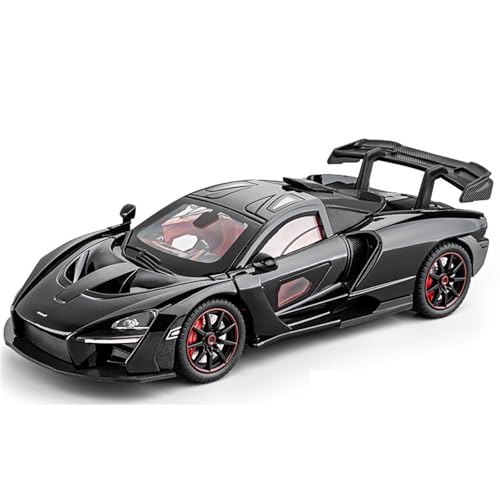 shuishuicui 1 24 für McLaren Senna Supercar Legierung Automodell Dekorative Sammlung von Spielzeug für Jungen Schreibtisch Souvenir Geschenk(Black) von shuishuicui