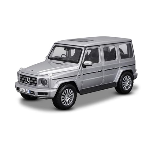 shuishuicui 1 25 für Mercedes-Benz G-Klasse Legierung Auto Modell Spielzeug Sammlung Dekoration Schreibtisch Memorial Geschenk Männer Jungen(Silver) von shuishuicui