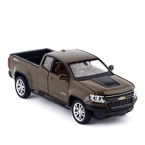 shuishuicui 1 32 for Chevrolet Kurod Off-Road Pickup Truck Legierung Automodell Sound Und Licht Modell Junge Geschenksammlung Spielzeugauto(2) von shuishuicui