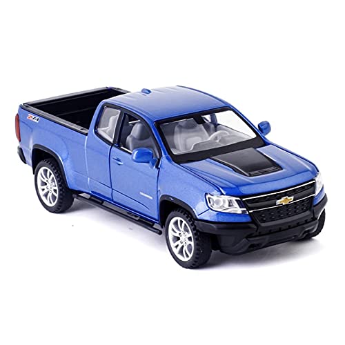 shuishuicui 1 32 for Chevrolet Kurod Off-Road Pickup Truck Legierung Automodell Sound Und Licht Modell Junge Geschenksammlung Spielzeugauto(Taglia unica) von shuishuicui