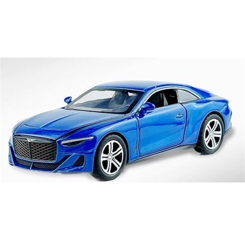 shuishuicui 1 32 für Bentley Mulliner Sportwagen Legierung Automodell Dekoratives Sammlerspielzeug Gedenken Männer Jungen Display Schreibtisch(Blue) von shuishuicui