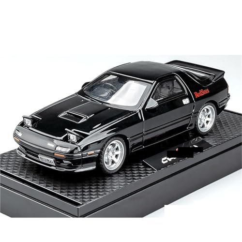 shuishuicui 1 32 für Mazda Rx7 FC3S Alloy Car Model Toy Collection Display Desk Decoration Jungen Jungen(Black) von shuishuicui