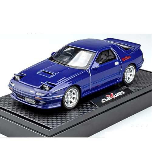 shuishuicui 1 32 für Mazda Rx7 FC3S Alloy Car Model Toy Collection Display Desk Decoration Jungen Jungen(Blue) von shuishuicui