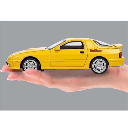 shuishuicui 1 32 für Mazda Rx7 FC3S Alloy Car Model Toy Collection Display Desk Decoration Jungen Jungen(Yellow) von shuishuicui