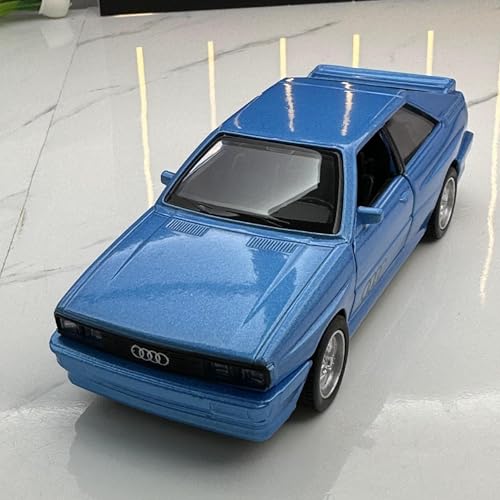 shuishuicui 1 36 Für Audi Quattro 1980 Vintage Oldtimer Legierung Auto Modell Spielzeug Sammlung Memorial 12 cm Dekorative Schreibtisch Junge von shuishuicui