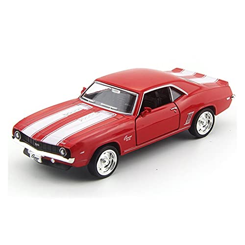 shuishuicui 1 36 Für Chevrolet Camaro SS 1969 Diecast Legierung Automodell Spielzeugauto Zurückziehen Mini Auto Modell Kindergeschenk(2) von shuishuicui