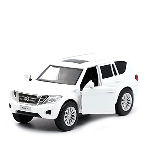 shuishuicui 1 36 for Nissan Patrol Y62 Diecast Diecast Auto SUV Modell Zurückziehen Kinder Geschenk Sammlung Spielzeugauto(3) von shuishuicui