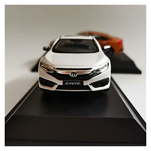 shuishuicui 1 43 Diecast Fahrzeug Für Honda Civic Simulation Legierung Automodell Sammlerstücke Aus Metall(Weiß) von shuishuicui