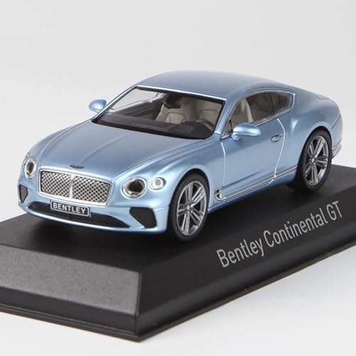 shuishuicui 1 43 Für Bentley Continental GT 2018 Simulation Alloy Sports Car Static Metal Model Vehicles Collectibles(Blau) von shuishuicui