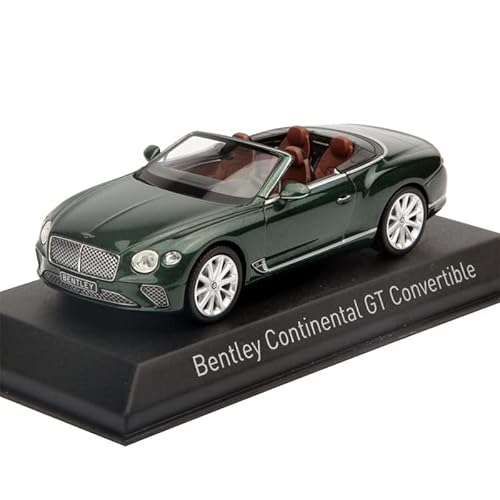 shuishuicui 1 43 Für Bentley Continental GT 2018 Simulation Alloy Sports Car Static Metal Model Vehicles Collectibles(Grün) von shuishuicui