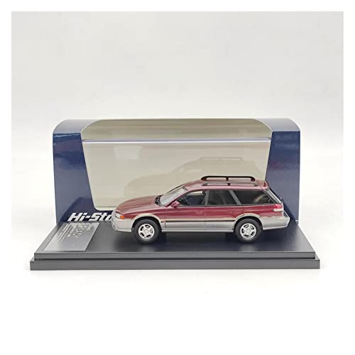 shuishuicui 1 43 Für Subaru Legacy Grand Wagon 1996 Diecast Metal Car Model Simulation Vehicle Adult Collection Souvenir(Rot) von shuishuicui