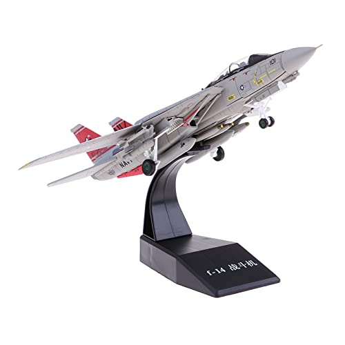 shuishuicui 1:100 20x19x13cm Für USA F-14 Fighter Modell Maßstab Druckguss Legierung Flugzeug Modell Replika Flugzeuge von shuishuicui