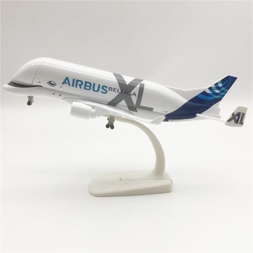 shuishuicui Flugzeugmodelle für Airbus Moby Dick Super Transporter, Replika-Legierung, 20 cm, dekorative Schreibtischsammlung, Ausstellungsgeschenke für Männer und Frauen von shuishuicui