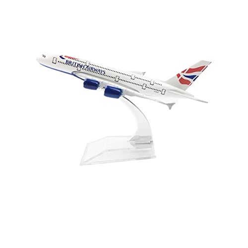 shuishuicui for British Airways 16cm A380 Metalllegierung Modellflugzeug Flugzeugmodell Geburtstagsgeschenk von shuishuicui