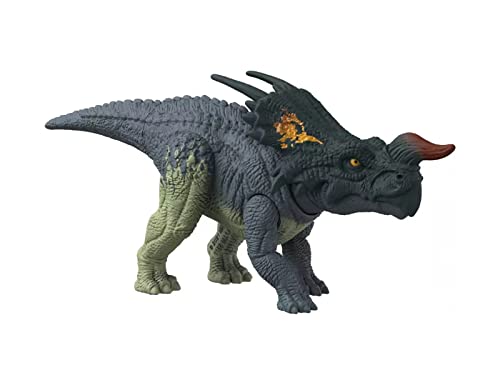 Mondo Jurassic Dominion - Dinosaurier wildes Tier Einiosaurus - 18 cm beweglicher Dinosaurier für Kinder zum Kampf - HDX32 Pack Bestial - Mehrfarbig von sid