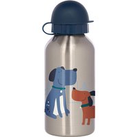 SIGIKID 25098 Edelstahl-Trinkflasche Hund Green Collection von sigikid