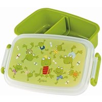 SIGIKID 25326 Mini Brotdose Frosch, klein, Trennwand innen von sigikid