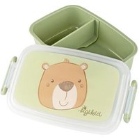 SIGIKID 25370 Kinder Brotzeitbox Bär mit herausnehmbarer Trennwand im Inneren von sigikid