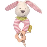 SIGIKID 39303 Baby Greifling Hase rosa Green Collection von sigikid