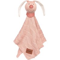 SIGIKID 39604 Strick-Schnuffeltuch Hase rosa Knitted Love Baby Kollektion von sigikid