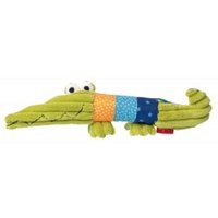 SIGIKID 41478 Quietsch-Greifling Krokodil von sigikid