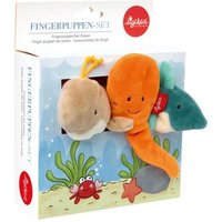 SIGIKID 43010 Fingerpuppen-Set Ozean mit drei Tieren von sigikid