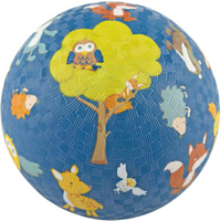SIGIKID 43086 Spielball aus reinem Naturkautschuk, Motiv Wald, blau SIGIKID 43086 Spielball aus reinem Naturkautschuk, Motiv Wald, blau von sigikid