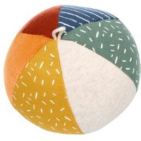 SIGIKID 43166 PLAYQ Bunter Baby Spielball Yellow mit Rassel, klein SIGIKID 43166 PLAYQ Bunter Baby Spielball Yellow mit Rassel, klein von sigikid