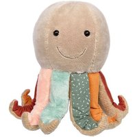 SIGIKID 43232 SWEETIES Kuscheltier Octopus, Patchwork Sweety von sigikid