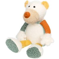 SIGIKID 43235 Kuscheltier Eisbär Patchwork Sweety Yellow von sigikid