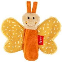 SIGIKID 43369 Baby Knister-Greifling Schmetterling, orange von sigikid