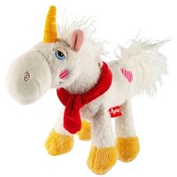 SIGIKID 52843 Kuscheltier Einhorn Sunny, Stofftier zum Vorlesebuch - Die Stoffis - von sigikid