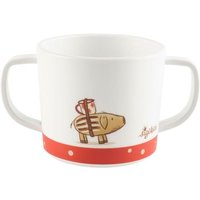 Sigikid 52915 - Kinder Tasse Mister OLui Biberbär, rPET von sigikid