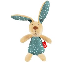 Sigikid 43542 - Greifling Rassel Hase, braun/grün, Plüsch, 23 cm Sigikid 43542 - Greifling Rassel Hase, braun/grün, Plüsch, 23 cm von sigikid