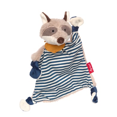 sigikid® Schnuffeltuch Waschbär, blau von sigikid