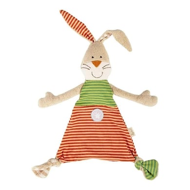 sigikid® Schnuffeltuch Hase braun gestreift Vanilla von sigikid