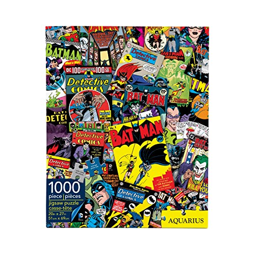 AQUARIUS 65214 Batman Collage Puzzle, 1000 von AQUARIUS