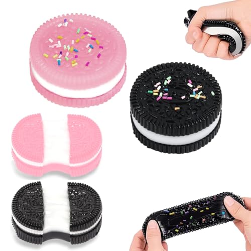 4 Stück Keks Stressabbau Spielzeug, Keks Squeeze Spielzeug, Cookie Stress Relief Toy für Stressabbau, Lustig Anti Stress und Angst Relief für Kinder Erwachsene 4 Stück Keks Stressabbau Spielzeug, Keks Squeeze Spielzeug, Cookie Stress Relief Toy für Stressabbau, Lustig Anti Stress und Angst Relief für Kinder Erwachsene von sinirttou