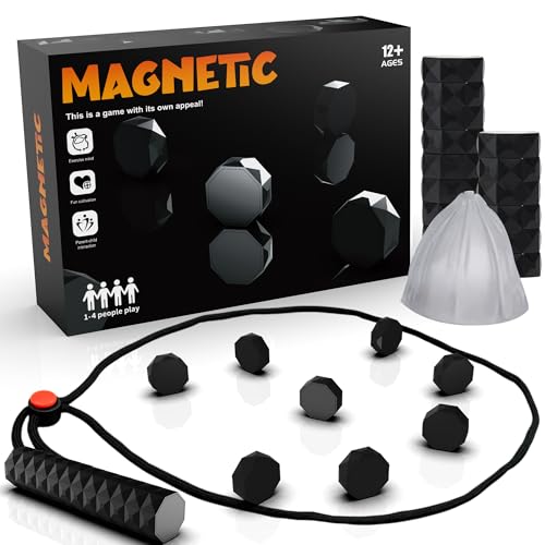 Magnetisches Schachspiel Set – Tragbares Magnetspiel mit 20 Magnetsteinen, Seil & Tasche, Lern- & Brettspiel für Kinder & Erwachsene, Familienspiel, Reisespiel & Geschenkidee Magnetisches Schachspiel Set – Tragbares Magnetspiel mit 20 Magnetsteinen, Seil & Tasche, Lern- & Brettspiel für Kinder & Erwachsene, Familienspiel, Reisespiel & Geschenkidee von sizzlepop