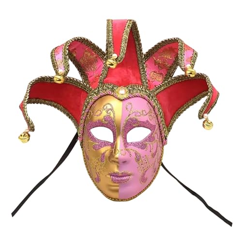 skyrabbiter Venezianische Karnevalsmaske, Vollgesicht, Karneval Dekorationen Venezianische Masken für Herren und Damen (C) von skyrabbiter