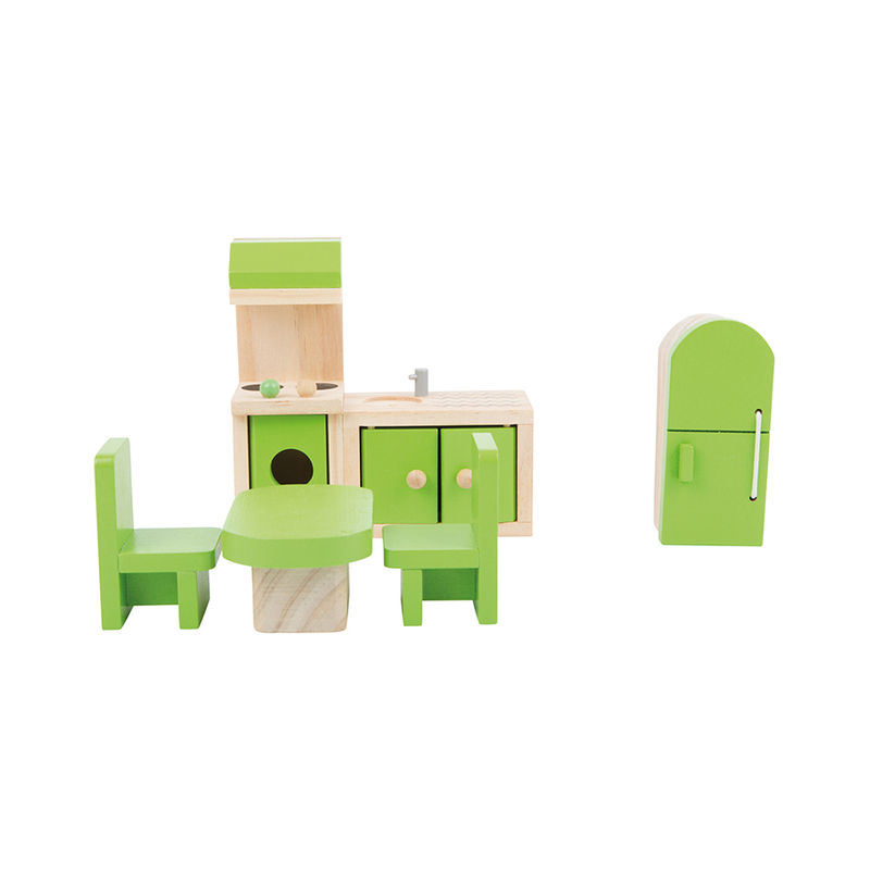 Puppenhausmöbel KÜCHE 5-teilig aus Holz von small foot®