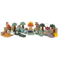 Small Foot 12621 - Holzbausteine Dino Small Foot 12621 - Holzbausteine Dino von small foot