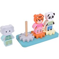 Stapelspiel mit Zahnrad „Jungle Friends“ Stapelspiel mit Zahnrad „Jungle Friends“ von small foot