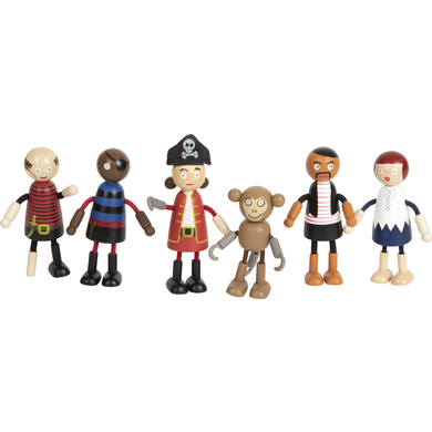 small foot® Biegepuppen Piraten Figuren von small foot